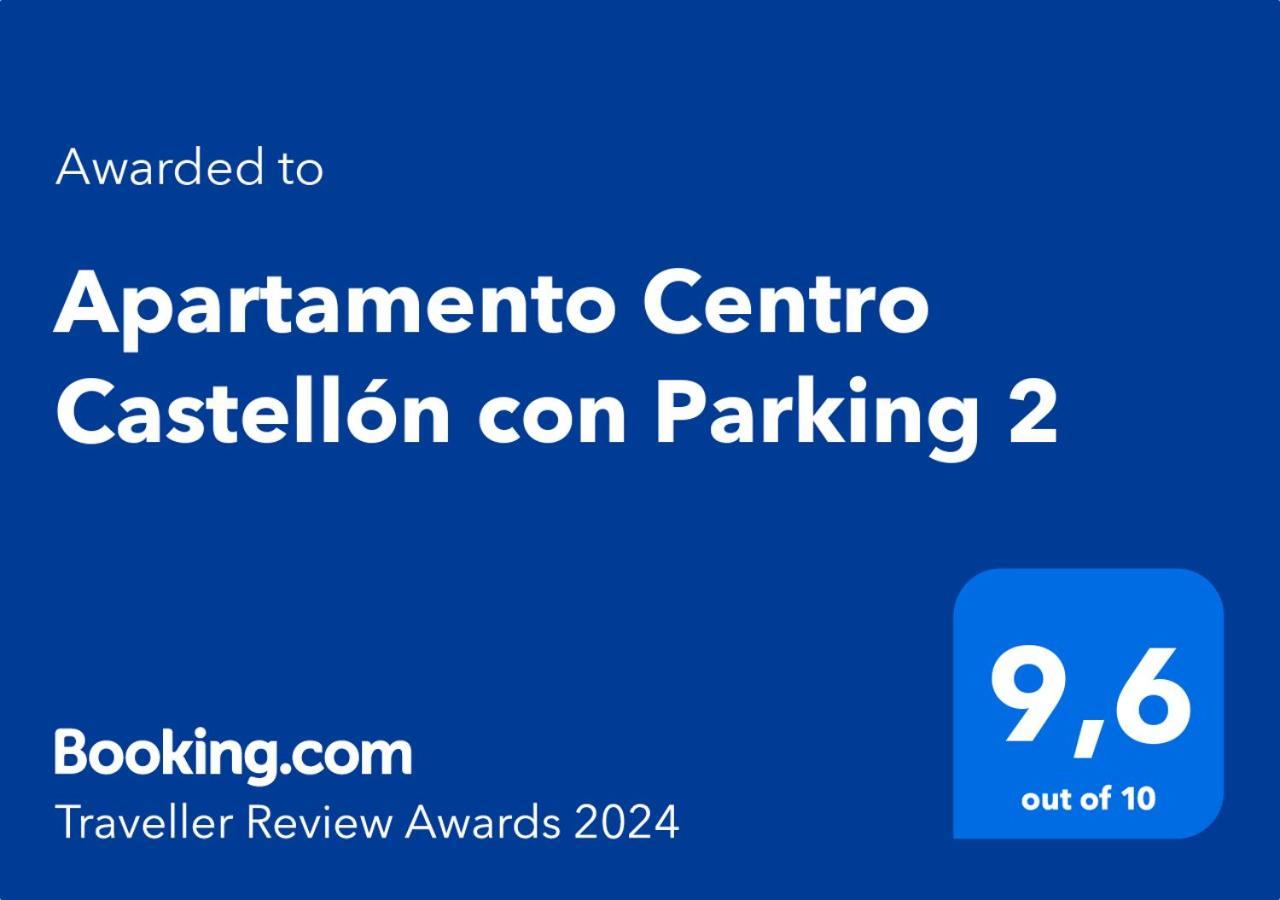 Apartamento Centro Castellon Con Parking 2 Castellón de la Plana Buitenkant foto